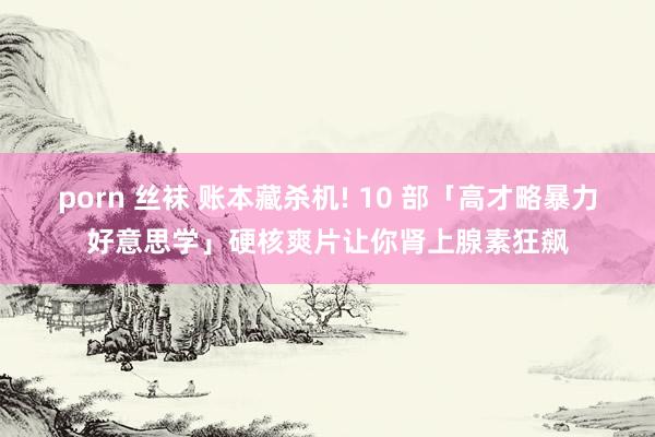 porn 丝袜 账本藏杀机! 10 部「高才略暴力好意思学」硬核爽片让你肾上腺素狂飙